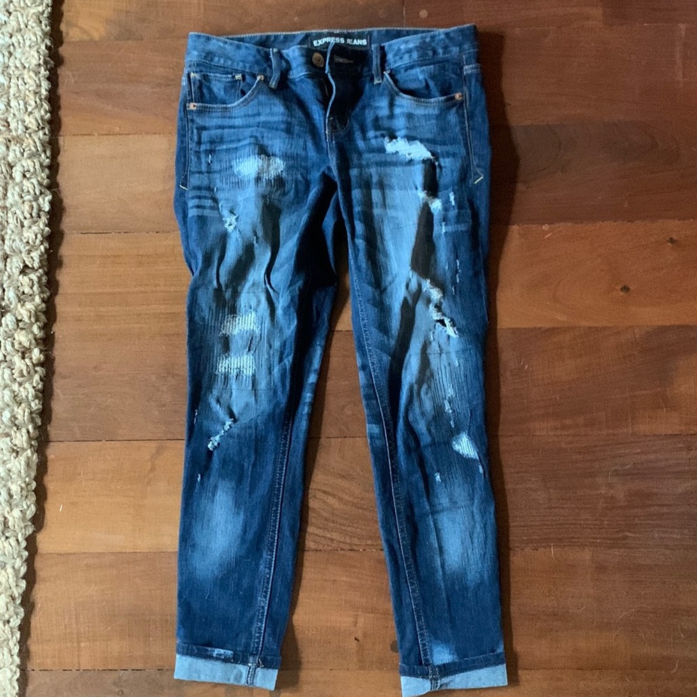 Express ankle jeans